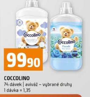 COCCOLINO 74 dávek aviváž vybrané druhy Terno