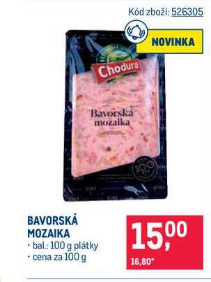 BAVORSKÁ MOZAIKA 100 g plátky
