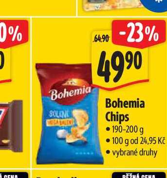  Bohemia Chips 190-200 g 
