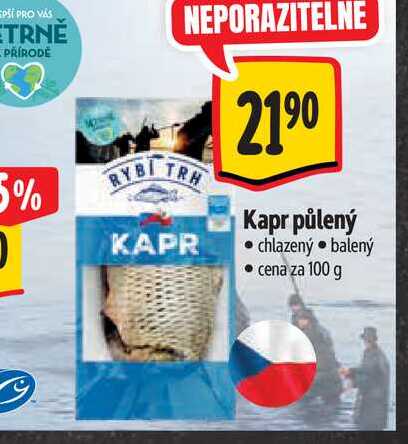 Kapr půlený 100 g