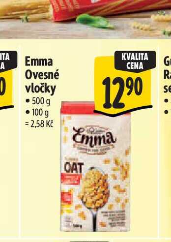 Emma Ovesné vločky 500 g