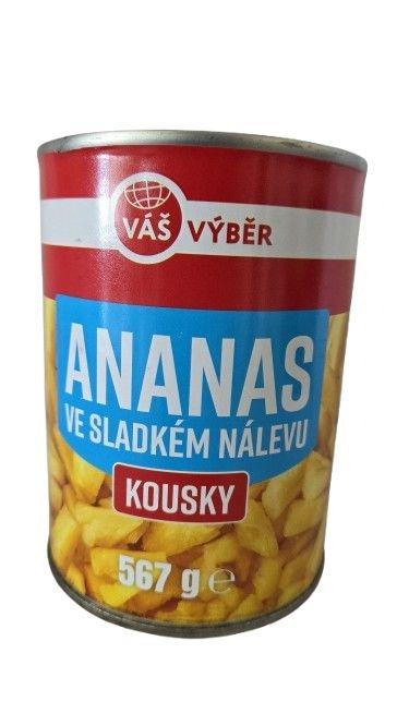 VÁŠ VÝBĚR Ananas, 340 g