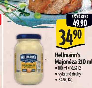   Hellmann's Majonéza 210 ml 