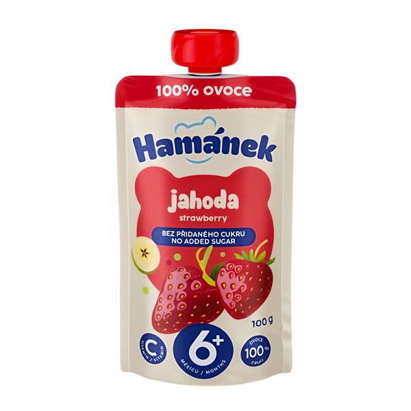 Hamánek 100% Jahoda, jablko Košík.cz