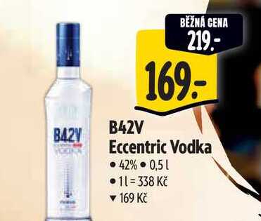 B42V Eccentric Vodka  0,5 l