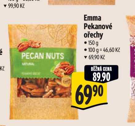 Emma Pekanové ořechy 150 g
