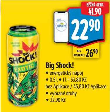 Big Shock!, energetický nápoj 0,51