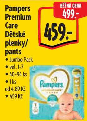Pampers Premium Care Dětské plenky/ pants Albert