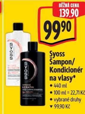 Syoss Šampon na vlasy, 440 ml