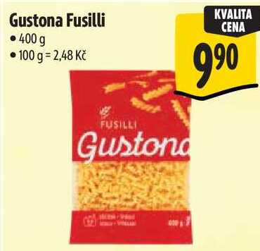 Gustona Fusilli, 400 g  