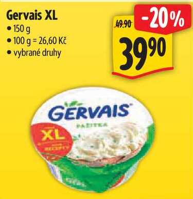 Gervais XL, 150 g