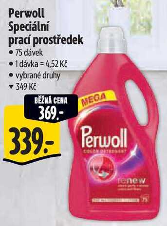 Perwoll Speciální prací prostředek, 75 dávek Albert