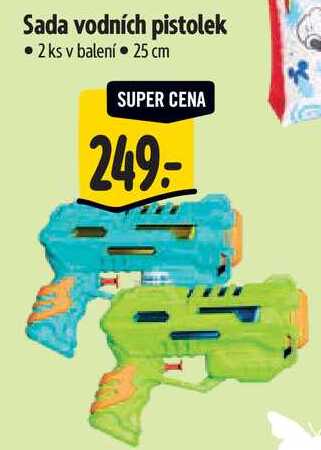 Sada vodních pistolek, 2 ks Albert