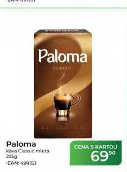 Paloma káva Classic mletá 225g