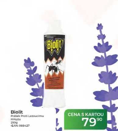 Biolit Prášek Proti Lezoucimu Hmyzu 250 g Tamda Foods