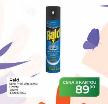 Raid Sprej Proti Létajicimu Hmyzu 400ml