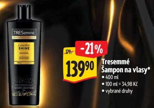 Tresemmé Šampon na vlasy, 400 ml