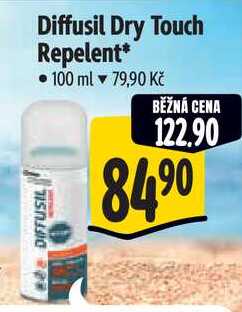 Diffusil Dry Touch Repelent, 100 ml