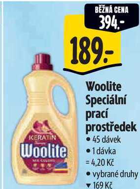 Woolite Speciální prací prostředek, 45 dávek Albert