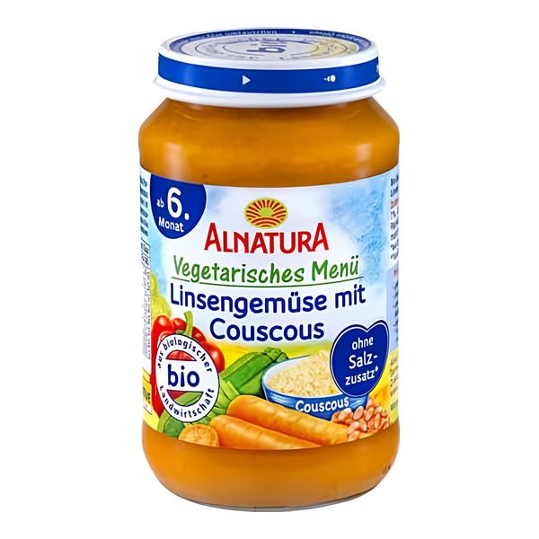 ALNATURA BIO Dětská výživa čočka a kuskus Košík.cz