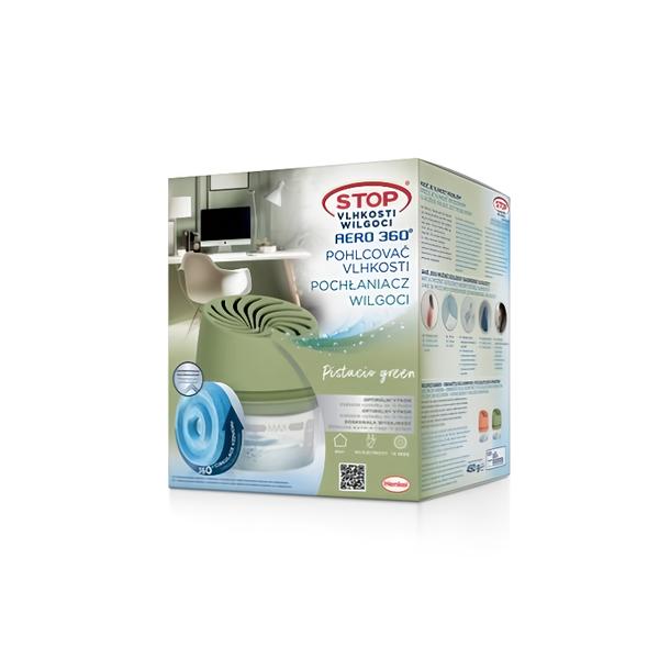 Ceresit Pohlcovač vlhkosti Aero 360° Pistáciový + tableta (450 g)