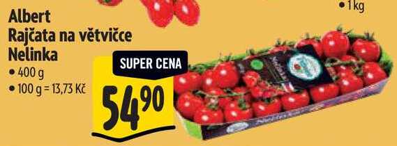 Albert Rajčata na větvičce Nelinka, 400 g 
