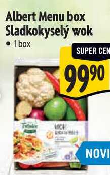 Albert Menu box Sladkokyselý wok