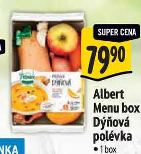 Albert Menu box Dýňová polévka