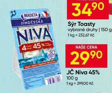 MADETA JIHOČESKÁ Niva 45% 100 g