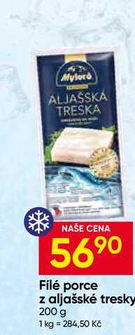 Mylord Filé porce z aljašské tresky 200 g