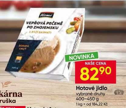 Hamé Hotové jídlo vybrané druhy 400-450 g