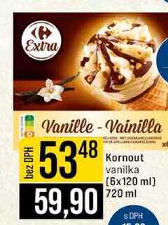 Kornout vanilka 6x120 ml 720 ml 