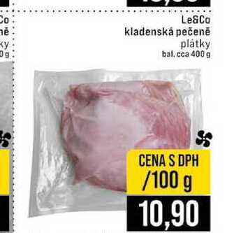 Le&Co kladenská pečeně plátky bal. cca 400 g