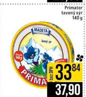 Primator tavený sýr 140 g 