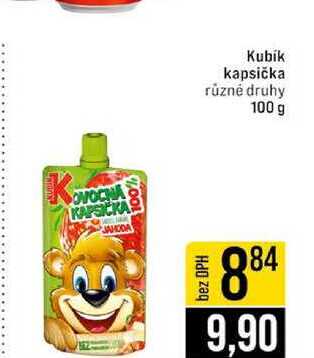Kubik kapsička různé druhy 100 g JIP