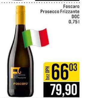 Foscaro Prosecco Frizzante DOC 0,75l