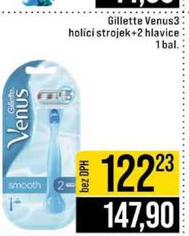 Gillette Venus3 holicí strojek+2 hlavice 1 bal JIP