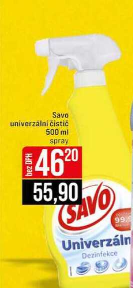 Savo univerzální čistič 500 ml spray