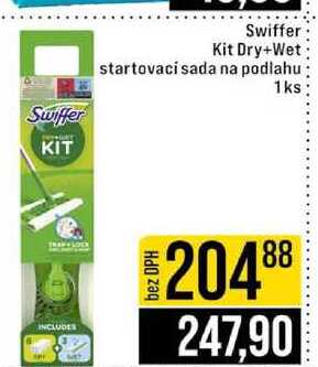 Swiffer Kit Dry+Wet startovaci sada na podlahu 1ks JIP