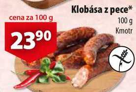 Klobása z pece, 100 g