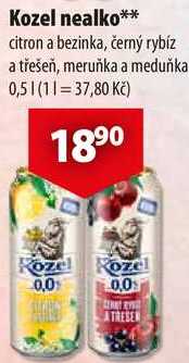 Kozel nealko, 0,5 l