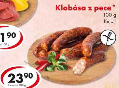 Klobása z pece, 100 g
