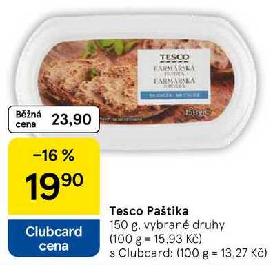 Tesco Paštika, 150 g