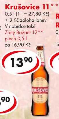 Krušovice 11, 0,5 l