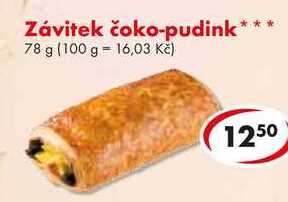 Závitek čoko-pudink, 78 g