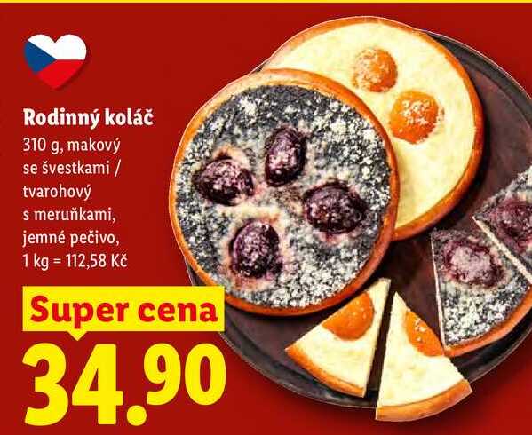 Rodinný koláč, 310 g