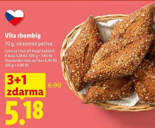 Vita rhombig, 70 g