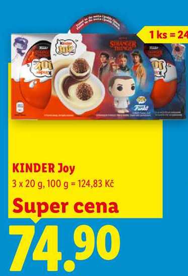 KINDER Joy, 3x 20 g 