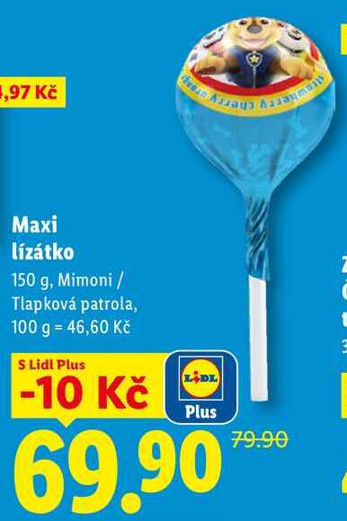 Maxi lízátko, 150 g  