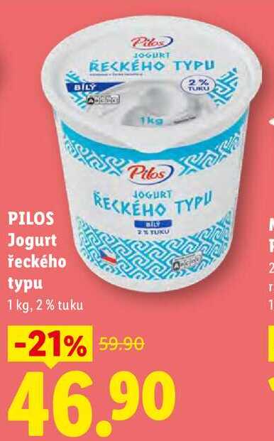 PILOS Jogurt řeckého typu, 1 kg